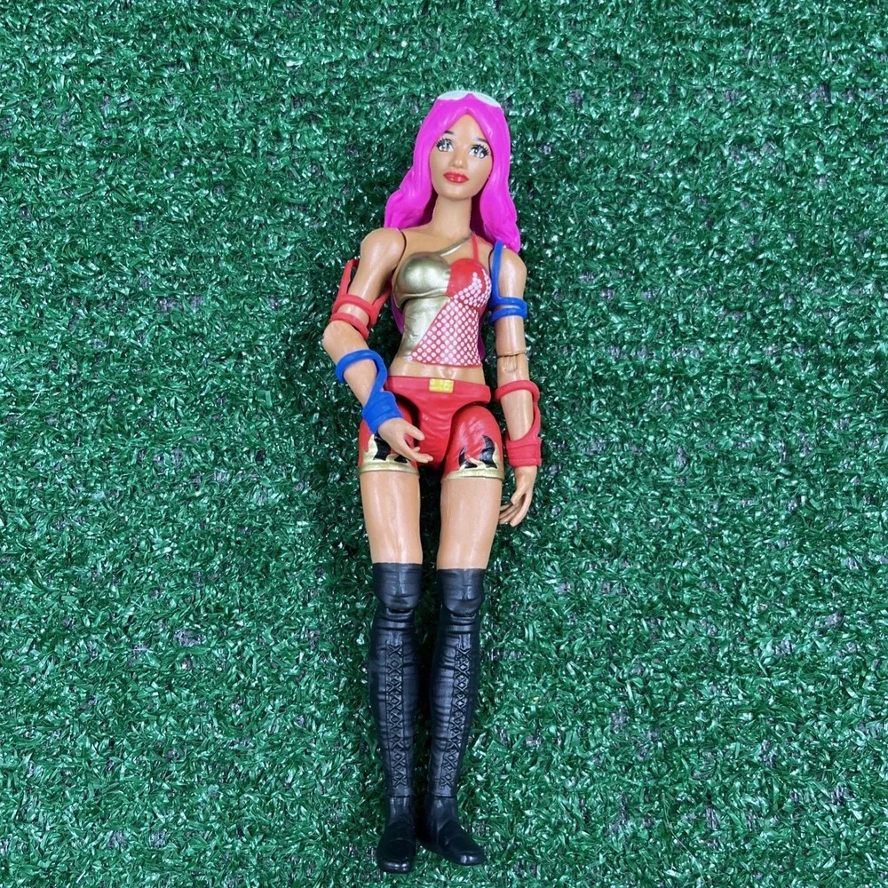 WWE Backstage Couch & Vanity Mirror With Bella & Sasha Banks